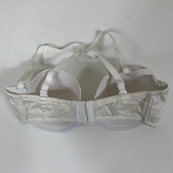 Maidenform Sweet Nothings Comfort T-shirt Strapless Bra in White - Size 36D - Picture 8 of 8